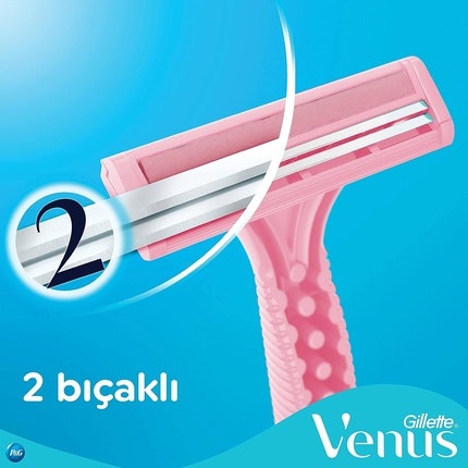 Gillette Simply Venus Women's Disposable Razors with 2 Blades - 5pk