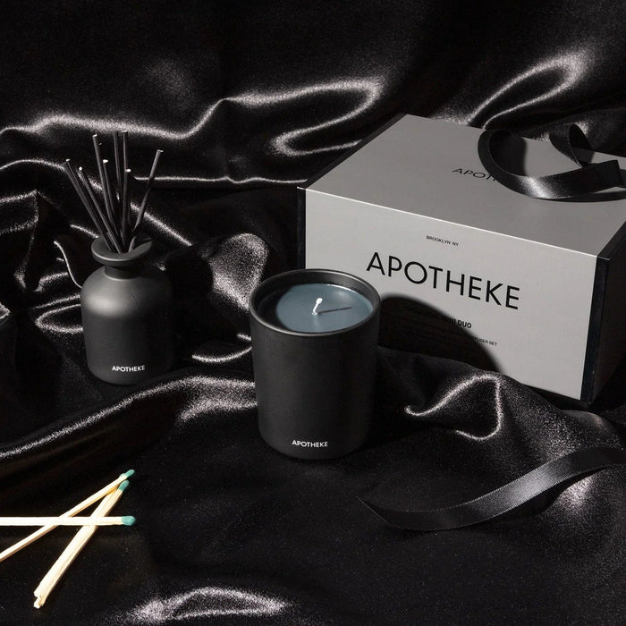 APOTHEKE Duftlys Charcoal Mini Duo Set