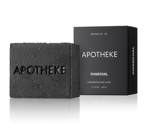APOTHEKE Såpestykke Charcoal Bar Soap 140g