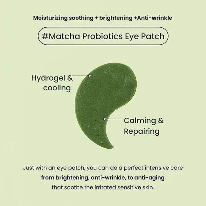 Heimish Ansiktsmaske Heimish Matcha biome Hydrogel Eye Patch 60 stk
